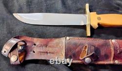 Vintage Custom Brusletto Geilo Made In Norway Collector's Knife
