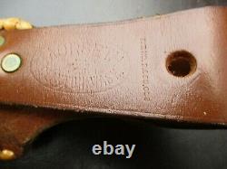 Vintage Custom Norway MORSETH Knife 3 Pc Stag Handle Fixed Blade & Sheath