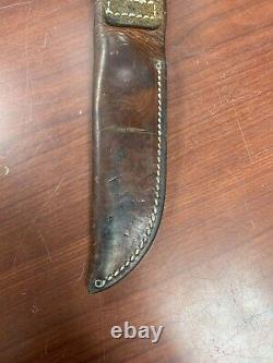 Vintage Cutco 1765 Fixed Blade Hunting Knife, USA Made