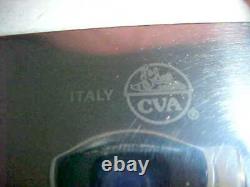 Vintage Cva Italy Hunting Bowie Knife Leather Sheath Upgraded Elk Stag Handle