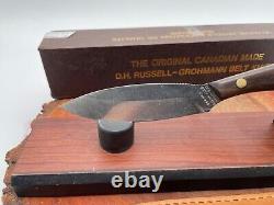 Vintage D. H. Russell-Grohmann Belt Knife NOS in orig box withpapers-2804.24