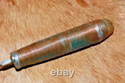 Vintage DASCO Damascus Steel Products Corp. Fixed Blade Hunting Knife & Sheath Vintage DASCO Damascus Steel Products Corp. Fixed Blade Hunting Knife & Sheath