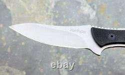 Vintage Discontinued Kershaw 1082 Fixed Blade Field Knife New Blem sheath