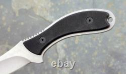 Vintage Discontinued Kershaw 1082 Fixed Blade Field Knife New Blem sheath