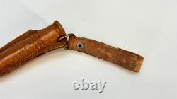 Vintage Double Iisakki Järvenpää Horsehead Puukko Knife Set withGalalite Handles