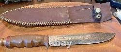 Vintage E. C. Solingen Wildcat 8X Fighting/Survivial Knife over 11-1207.24