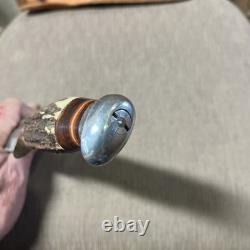 Vintage, Edge Brand #488, Saw Tooth Spine, Sol Ger, Large, Sheath