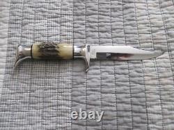 Vintage Edge Brand Solingen Germany Fixed Blade Knife 054 Blade No Sheath