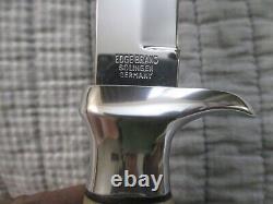 Vintage Edge Brand Solingen Germany Fixed Blade Knife 054 Blade No Sheath