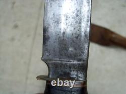 Vintage Fixed Blade, Gambill Solinger, Stag Handle, Made In Germany