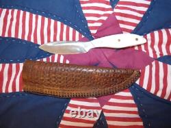 Vintage GC Co 047 Yukon Hunter Othello Solingen Germany Fixed Knife With Sheath