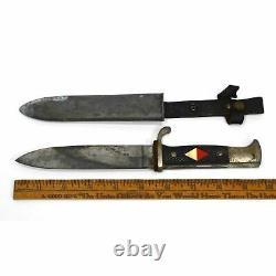 Vintage GERMAN BOY SCOUTS KNIFE No. 420 with Original Scabbard G. C. CO. SOLINGEN