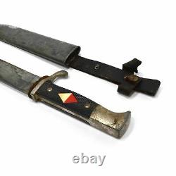 Vintage GERMAN BOY SCOUTS KNIFE No. 420 with Original Scabbard G. C. CO. SOLINGEN