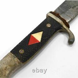 Vintage GERMAN BOY SCOUTS KNIFE No. 420 with Original Scabbard G. C. CO. SOLINGEN