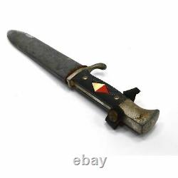 Vintage GERMAN BOY SCOUTS KNIFE No. 420 with Original Scabbard G. C. CO. SOLINGEN