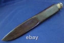 Vintage George Wostenholm & Son Knife with Tube Sheath
