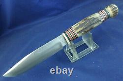 Vintage George Wostenholm & Son Knife with Tube Sheath