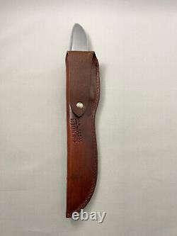 Vintage Gerber Knife Big Hunter with original Leather Sheath