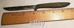 Vintage Gerber Shorty & Pixie Knife with Leather Piggyback Sheath