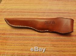 Vintage Gerber Shorty & Pixie Knife with Leather Piggyback Sheath in Original Box
