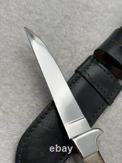 Vintage German GML Multi Use Hunting Fixed Blade / Folding Blade Sheath Knife