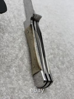 Vintage German GML Multi Use Hunting Fixed Blade / Folding Blade Sheath Knife