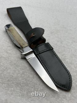 Vintage German GML Multi Use Hunting Fixed Blade / Folding Blade Sheath Knife