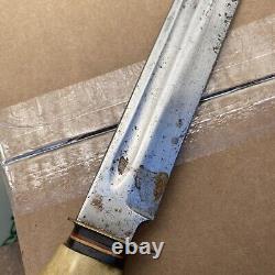 Vintage German Made Sword & Shield Hunting Knife