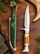 Vintage HOFFRITZ SOLINGEN GERMANY ORIGINAL BOWIE Knife Stag Handle