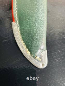 Vintage HOFFRITZ SOLINGEN GERMANY ORIGINAL BOWIE Knife Stag Handle