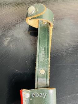 Vintage HOFFRITZ SOLINGEN GERMANY ORIGINAL BOWIE Knife Stag Handle