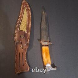 Vintage Handmade Full Tang Hunting Knife