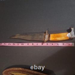 Vintage Handmade Full Tang Hunting Knife