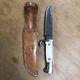 Vintage Hartkopf & Co Solingen German Hunting Knife Collectible WWII Era White