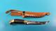Vintage Helle Norway 18/8 High Carbon Edge Hunting Knife + Sheath Puuko TR1164