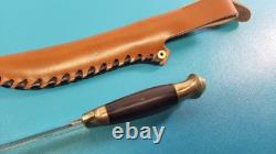 Vintage Helle Norway 18/8 High Carbon Edge Hunting Knife + Sheath Puuko TR1164