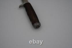 Vintage Herder Solingen Hunting/Bowie Knife Germany Wood Handle 25-0492