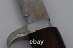 Vintage Herder Solingen Hunting/Bowie Knife Germany Wood Handle 25-0492