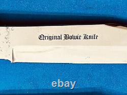Vintage Hoffritz Stag Handled Original Bowie Knife Solingen Germany Anton Wingen