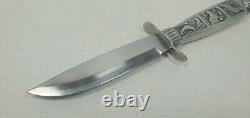 Vintage Hunting Knife Pewter HS Norway Rare