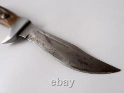 Vintage Hunting Knife SCHLIEPER SOLINGEN Pro Hunter Trophy Line #379 (1)