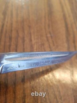 Vintage Iisakki Järvenpää Horsehead Puukko Knife withSheath