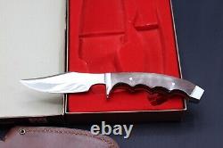 Vintage J. A. Henckels Outdoor Fixed Blade Knife WithSheath Original Box Model 2110