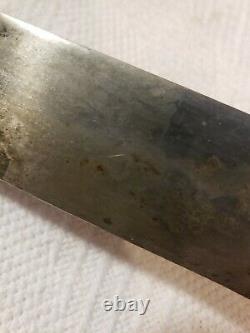 Vintage J Russell & Co Green River Works Carbon Steel Skinning Hunting Knife