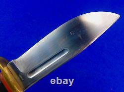 Vintage Japan Japanese Bowie Hunting Knife with Sheath