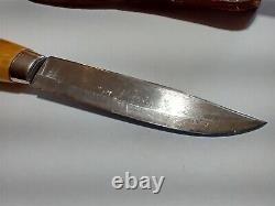 Vintage K. J. Eriksson Mora Sweden Small Miniature Puukko Hunting Knife no sheath
