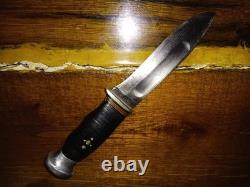 Vintage KA-BAR Union Cutlery Co. Olean NY. Fixed Blade Knife 1927-1945 Unique