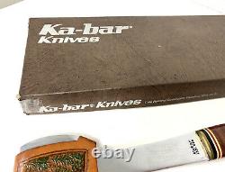 Vintage Ka-Bar Axe & Knife Combo Set w Custom Leather Sheath KABAR 1331 & 1232