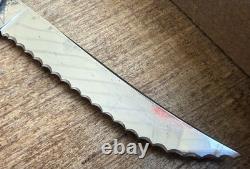 Vintage Kabar 1184 Folding Hunter Rare Serrated Skinner USA Knife