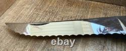 Vintage Kabar 1184 Folding Hunter Rare Serrated Skinner USA Knife